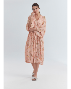 SALMON DRESSING GOWN