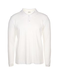 white polo shirt long sleeve men's t-shirt