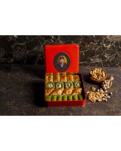 Hafız Mustafa Mixed Baklava with Pistachio and Walnut (Small Box)